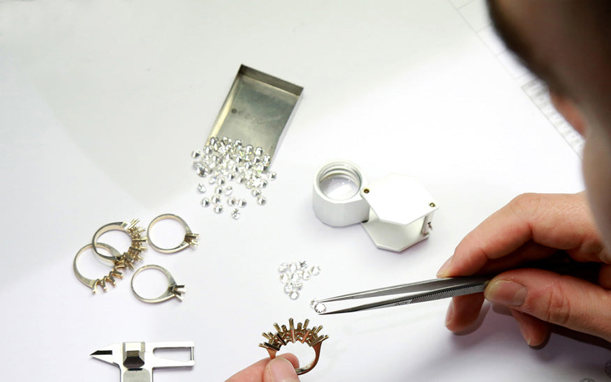 diamond jewelry production