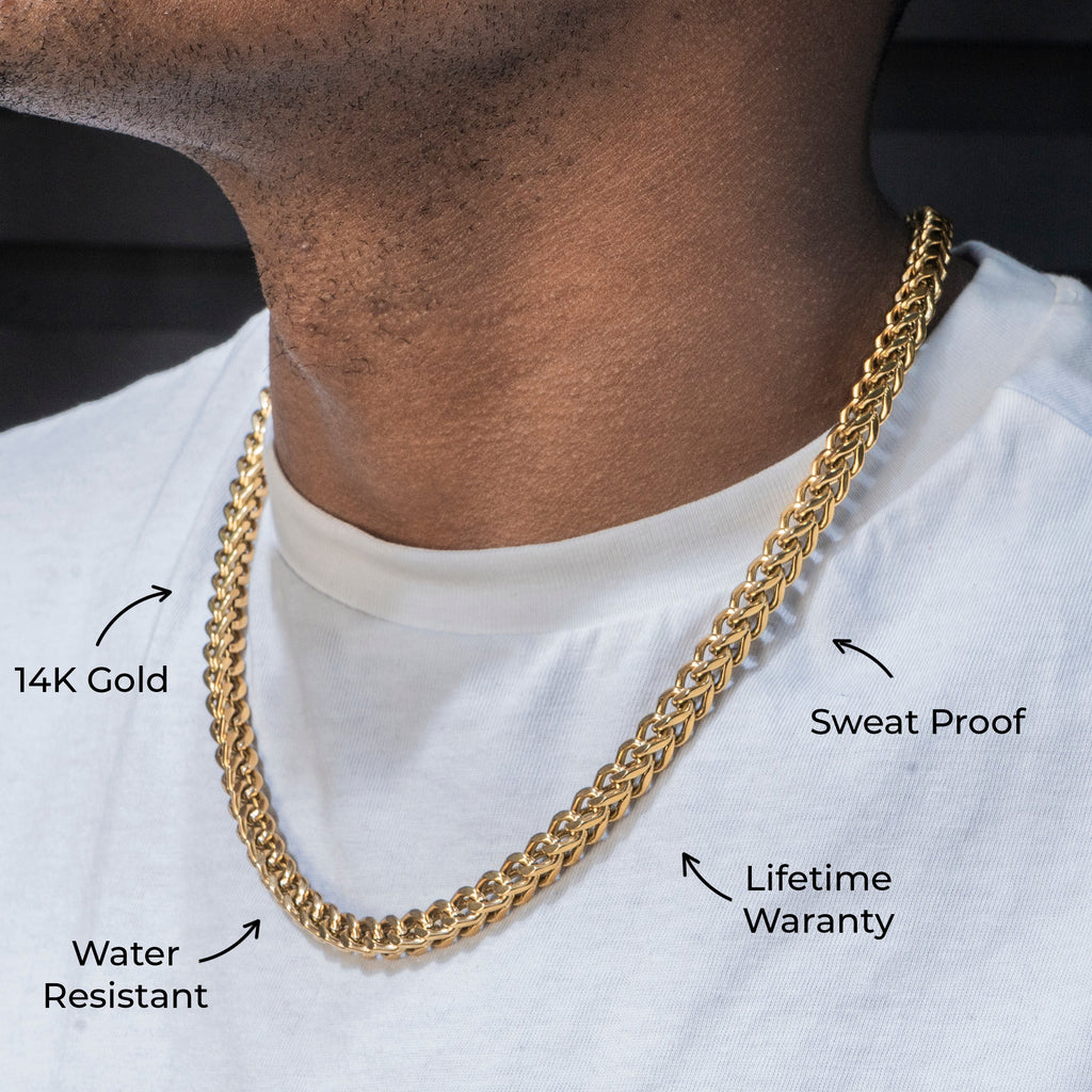 Franco Chain | Gold Franco Chain | Gold Urban