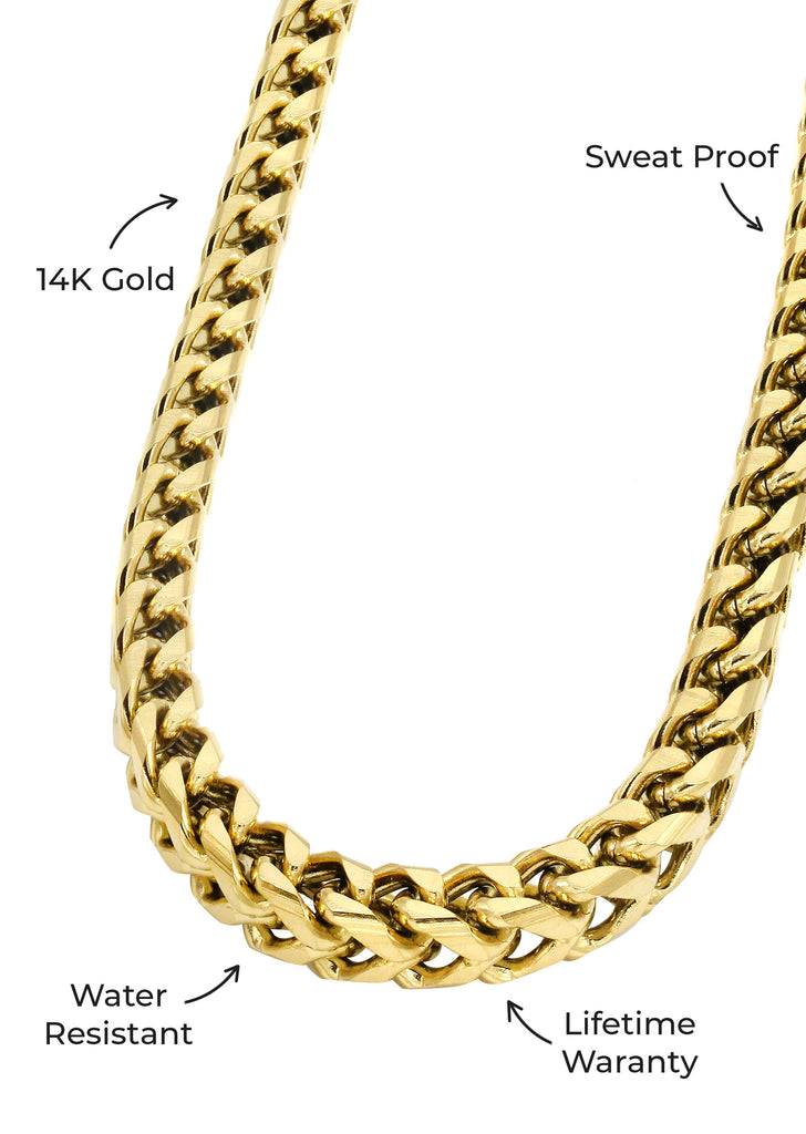 Franco Chain | Gold Franco Chain | Gold Urban