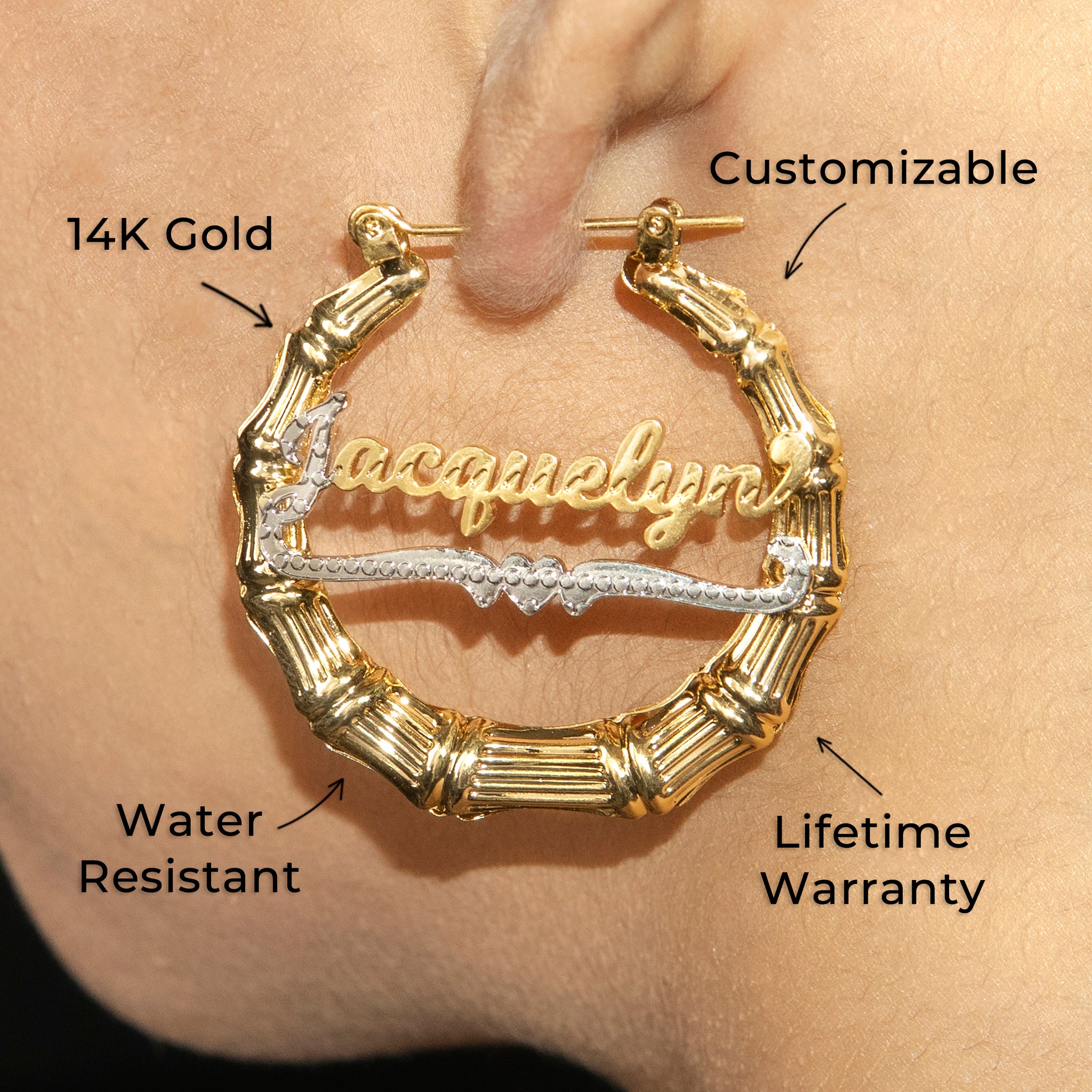 Gold Hoop Earrings