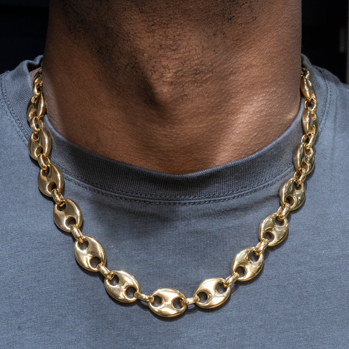 Gold Puff | Puff Necklace | Gold Urban