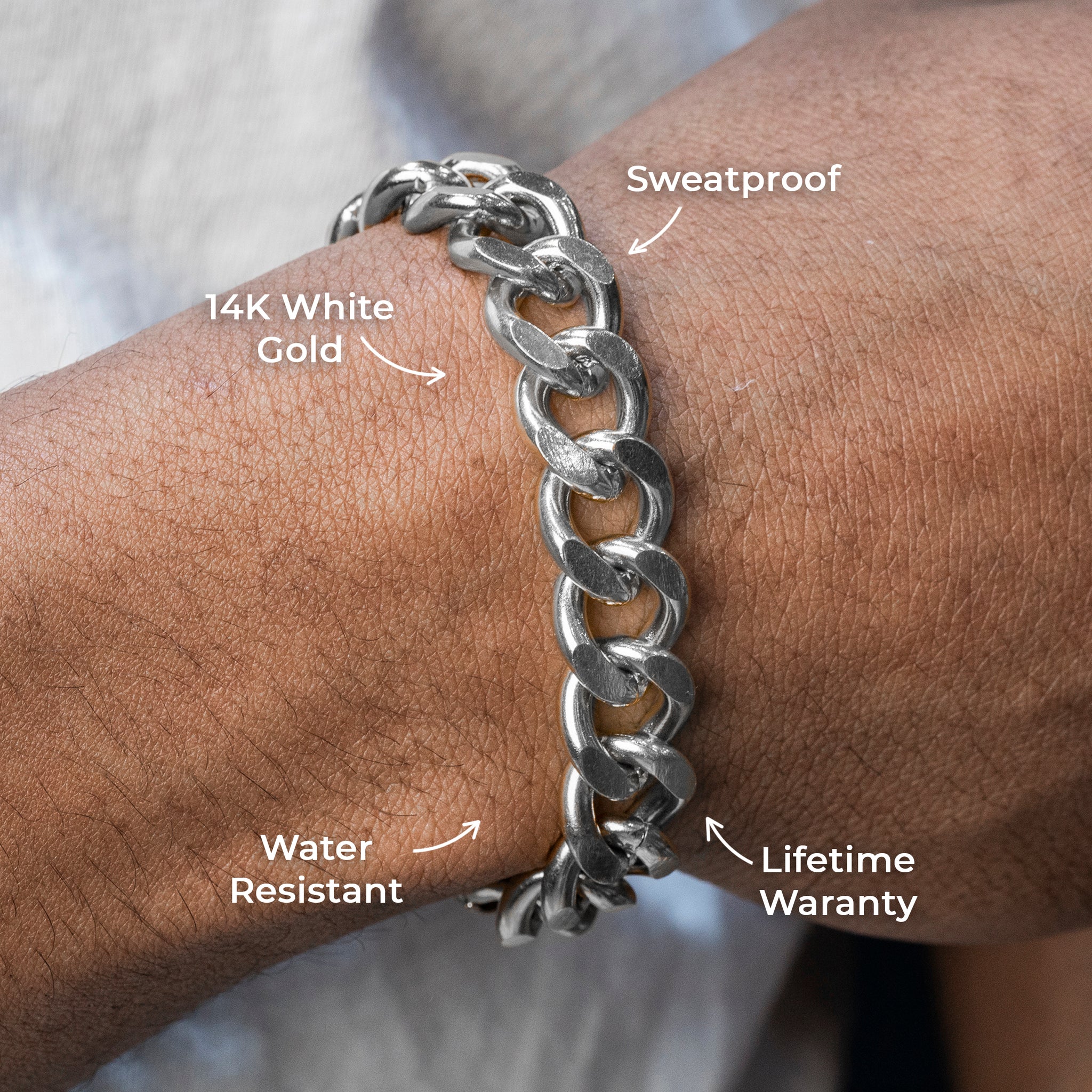 Curb Chain Bracelet | Curb Link Bracelet | Gold Urban