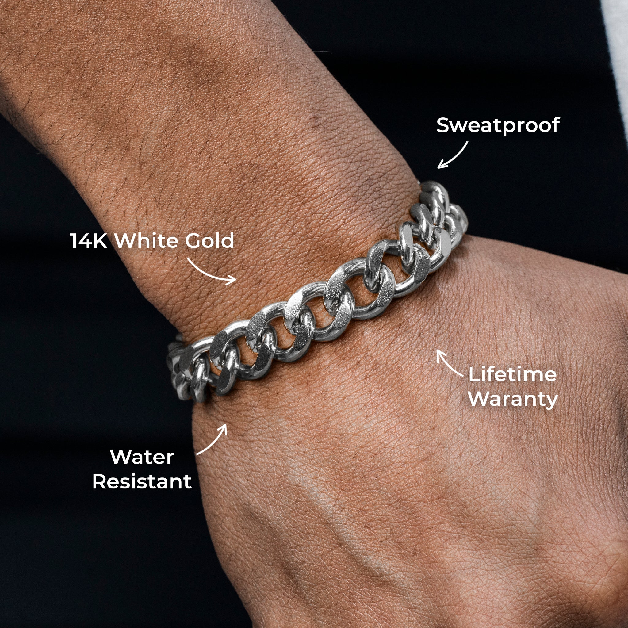 Curb Chain Bracelet | Curb Link Bracelet | Gold Urban