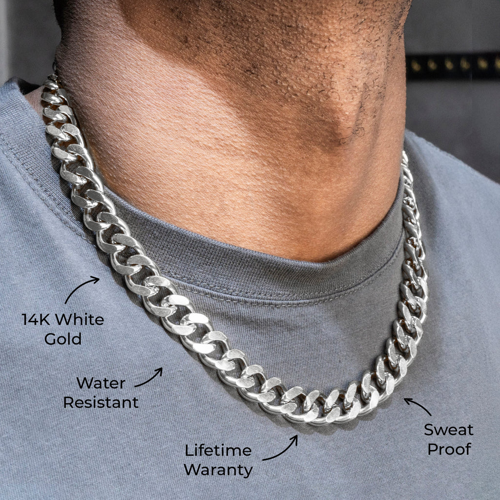 Curb Chain Necklace | Curb Link Chain | Gold Urban