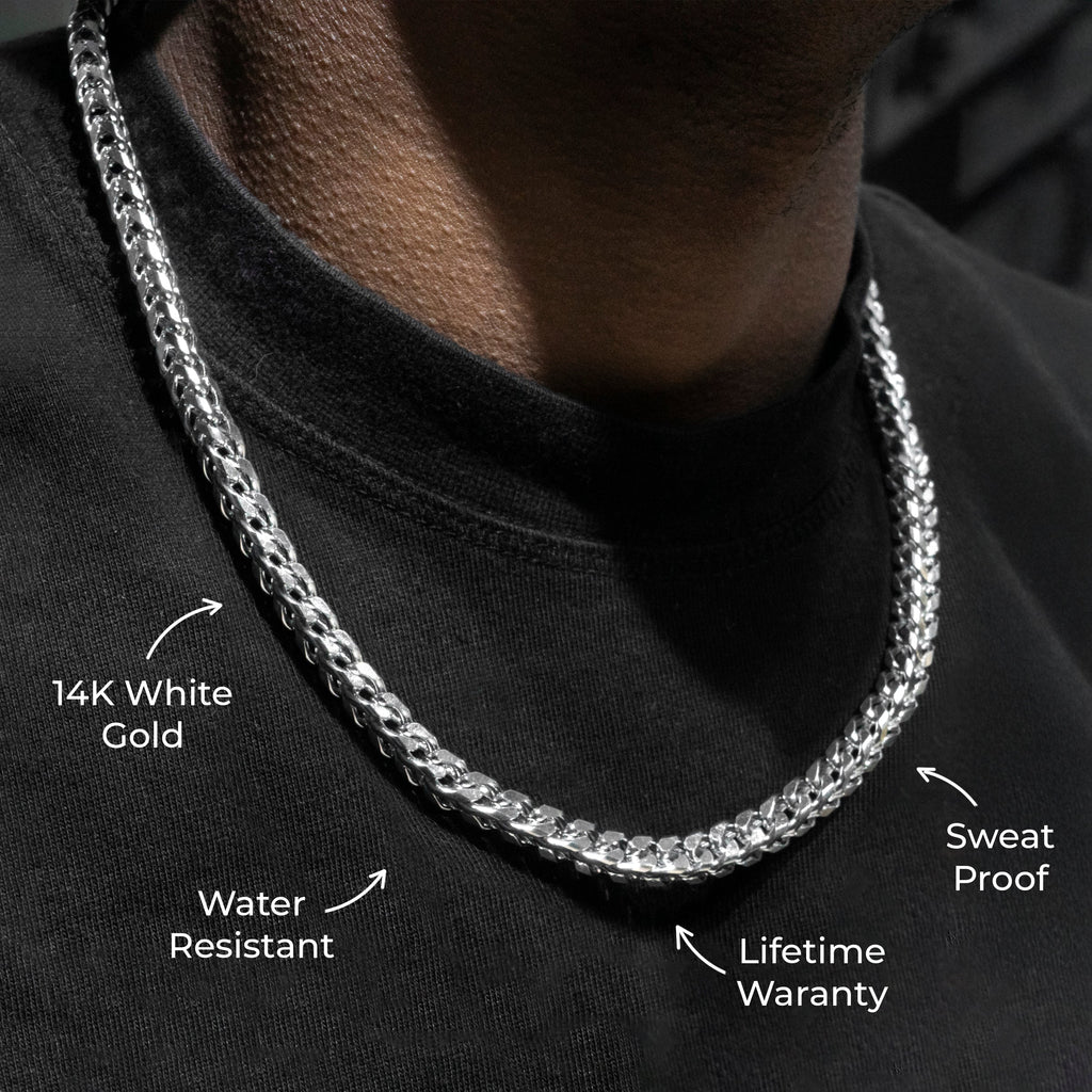 Franco Chain Gold | Franco Link Chain | Gold Urban