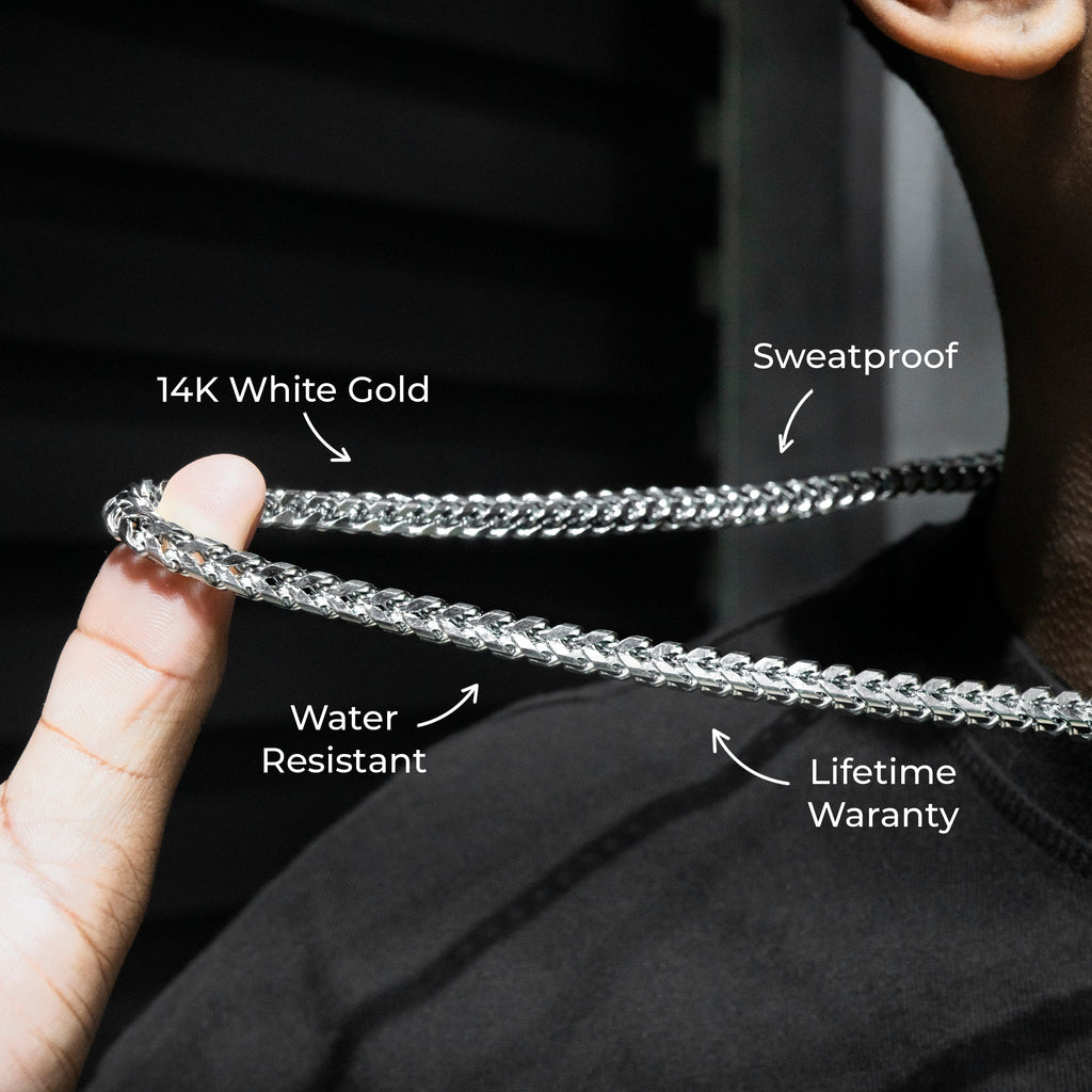 Franco Chain Gold | Franco Link Chain | Gold Urban