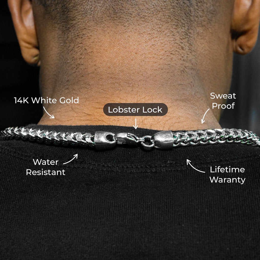 Franco Chain Gold | Franco Link Chain | Gold Urban