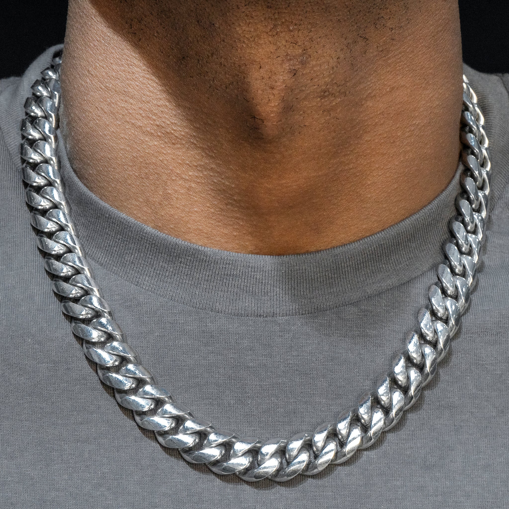 2mm 14kt White Gold Chain 14k White Gold Cable Link Chain Mm