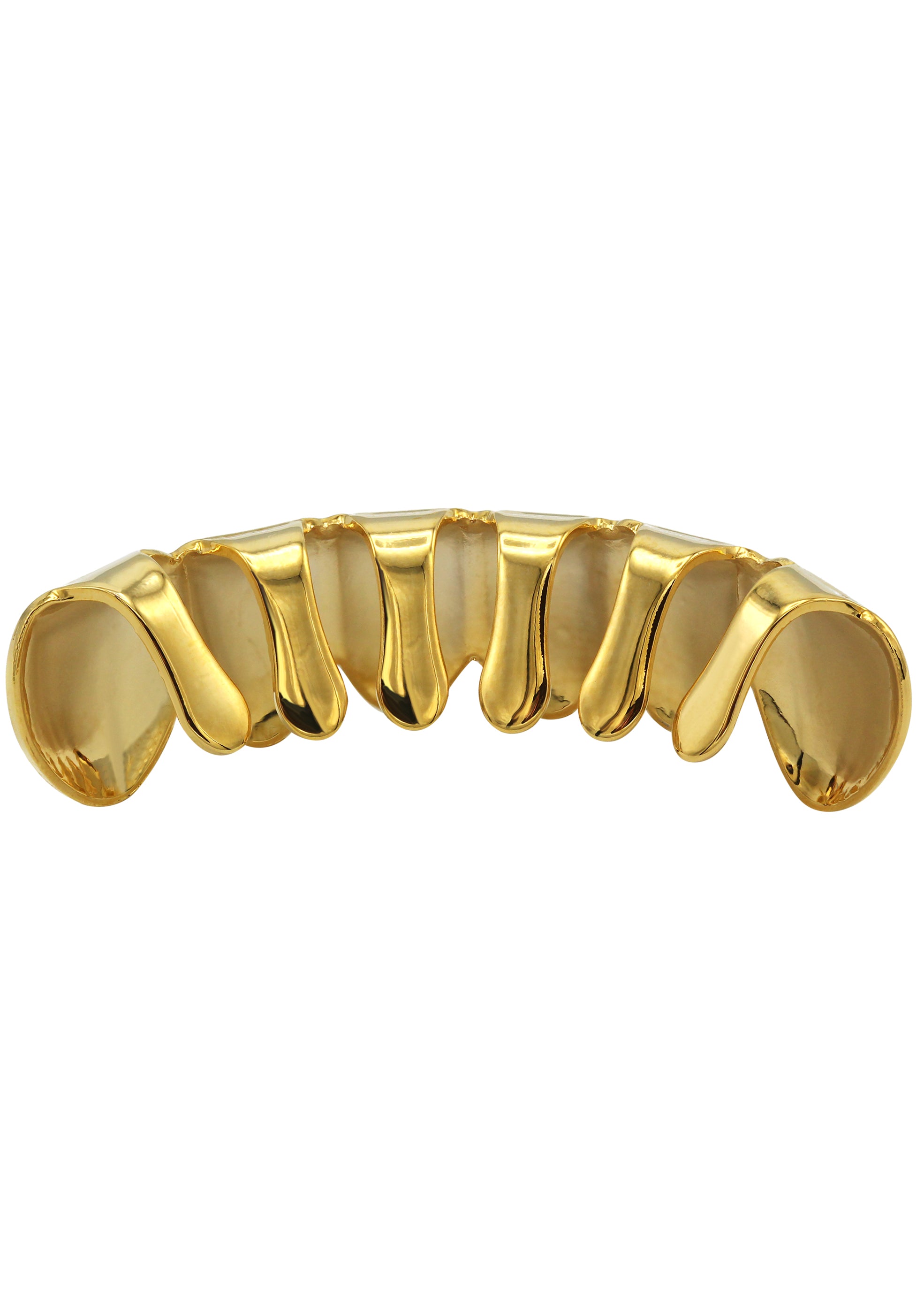 Gold Diamond Cut Grillz 2.5 Grams